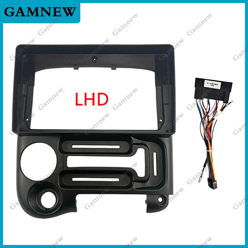 2 Din 9 Inch Car Android Radio Installation GPS Mp5 ABS PC Plastic Fascia Panel Frame for Hyundai Santro Atos Prime 2003-2015
