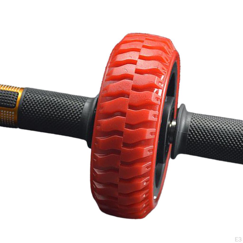 Training Wheel Roller Bearing Fitness Workout Silent Exercise Equipment Strength
