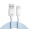 100W High-Speed Braided USB-C Cable for Huawei, Xiaomi, Meizu