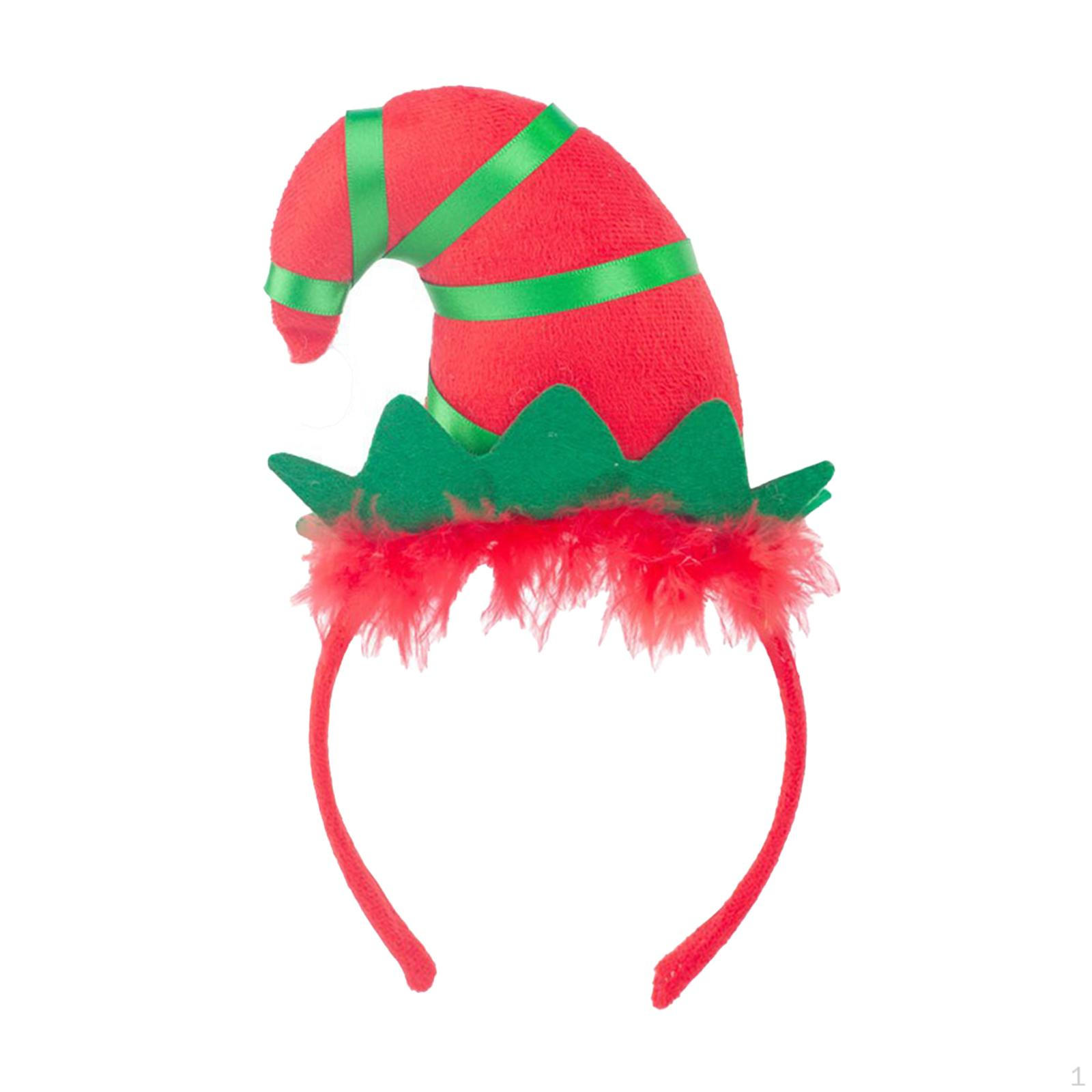 

Детский ободок с ушами эльфа для празднования Хэллоуина красный