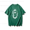 Funny Print REAPER LOVES CATS Cotton Tshirt for Halloween Short Sleeve Tee Summer Tops Women Unisex Tshirt Unisexs Tshirts