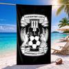 Coventry City FC Football Cres  Quick-drying soft and absorbent beach towel—perfect for beach trips swimming outdoor camping and travel an essential b
