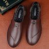 Fashion 2024 New Genuine Leather Office Formal Men Comfort Shoes Men's Loafers Slip on Lazy Driving Shoes Lightweight Korean Style Shoes