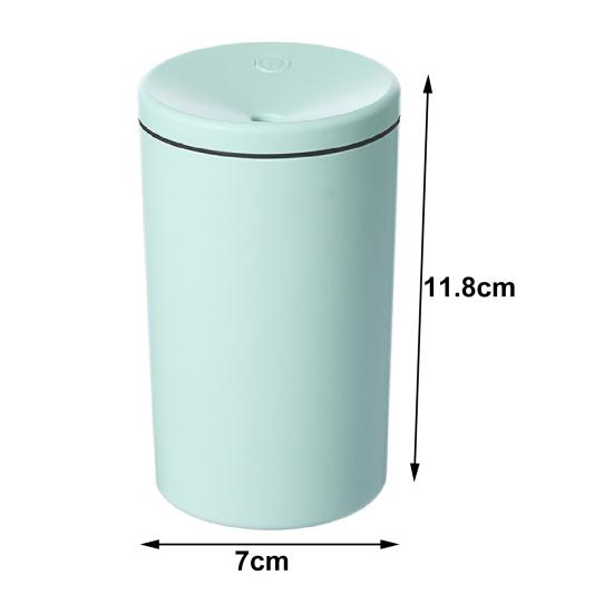 Bærbar luftfukter Rett kopp Design USB Mute Cool Mist Luftfukter Bilforstøver for hjemmet