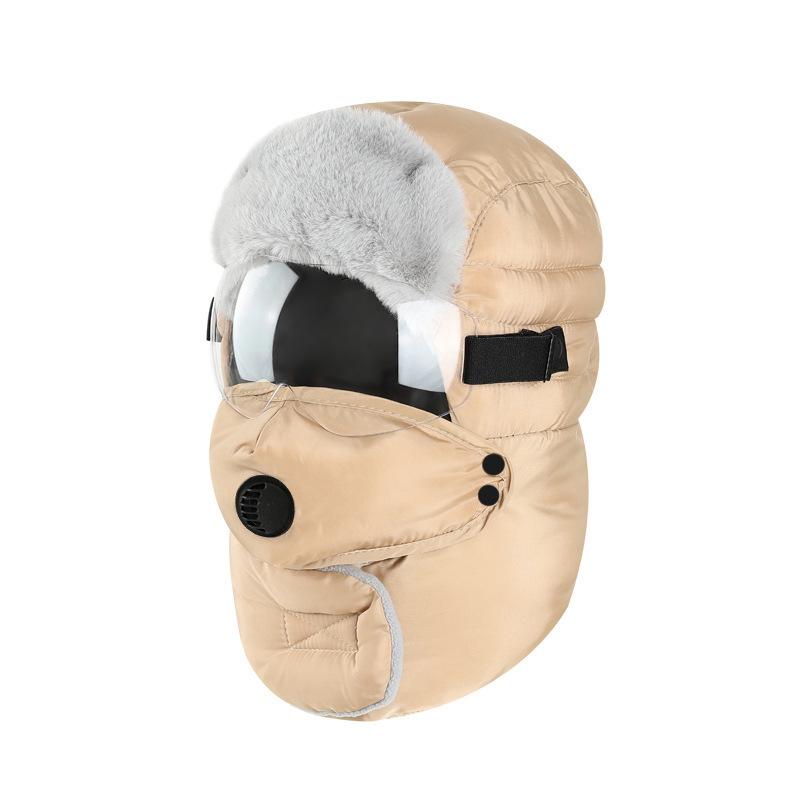 New Lei Feng Hat for Men and Women In Winter Cold Protection Ear Protection Northeast Outdoor Cycling Windproof Warmth Plush Velvet Thickened Hat