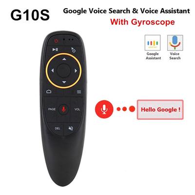 G10s Sprachfernbedienung Fly Wireless TV Air Mouse 2.4G Wireless Tastatur mit Gyroskop Mini