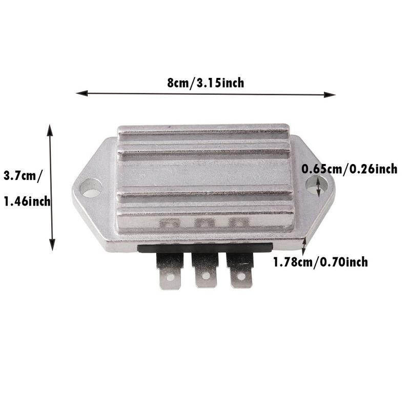 Voltage Regulator Rectifier 4140309/4140305 for Kohler 8-25HP Engines With 15Amp Alternators