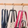 Quality Wardrobe Hanging Bag Hanger Space Saving Rotating Bag Storage Rack Thickening Belt Scarf Hanger Wardrobe