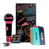 Grab The Mic Karaoke Game with Lyric Cards, 2-10 Players Hilarious Board Game for Kids & Adults, Perfect for Parties & Birthdays - HZ