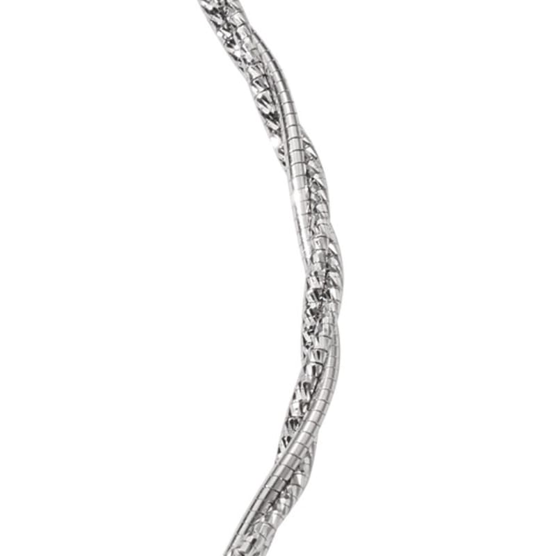 Pepe Zoo [Trece 3] Scale Silver Bracelet