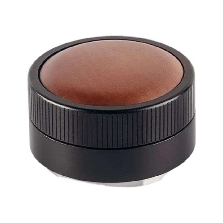 

Coffee Powder Leveler Real Wood Stainless Steel Texture Coffee Powder Distributor Suitable for Consistent Extraction 51mm
