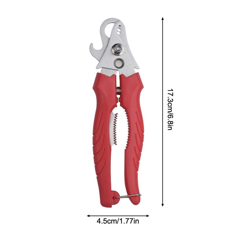 Nůžky na ulity hlemýžďů s otvírákem na láhve Profesionální kleště na hlemýždě Bez prokluzování Nůžky na polní hlemýždě Nástroj na mořské plody