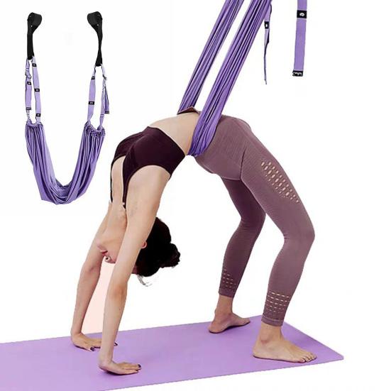 Yousheng Aerial Yoga Dehnseil Rückbeugehilfe Flexibilitätstrainer Rückenschmerzen Linderung Taille Bein Dehnband Yoga Pilates Ballett Gymnastik