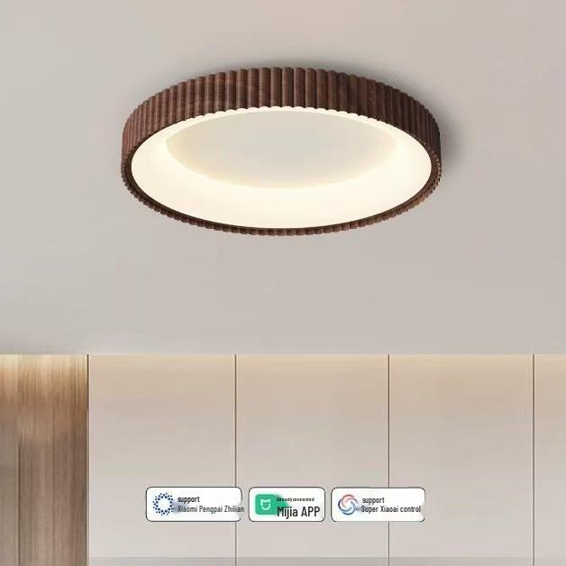 

Nordic Modern Minimalist Round Ceiling Light for Bedroom and Study - Eye Protection Lighting Diameter 50cm, 36W, White