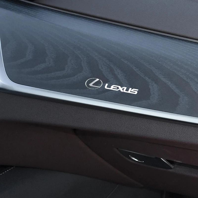 2026 Hot Interior Stickers 1/2/5/10pcs Car Stickers Car-Styling Logo Interior Decorative Accessories For Lexus EX300H RX450H IS3