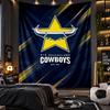 Wall Hanging Tapestry North Queensland Cowboys Print Cloth for Living Room Bedroom Home Decor