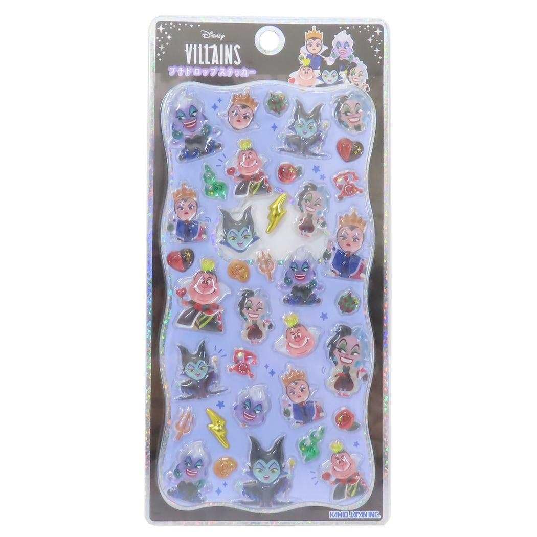 Disney Villains Seal Sheet Petit Drop Sticker