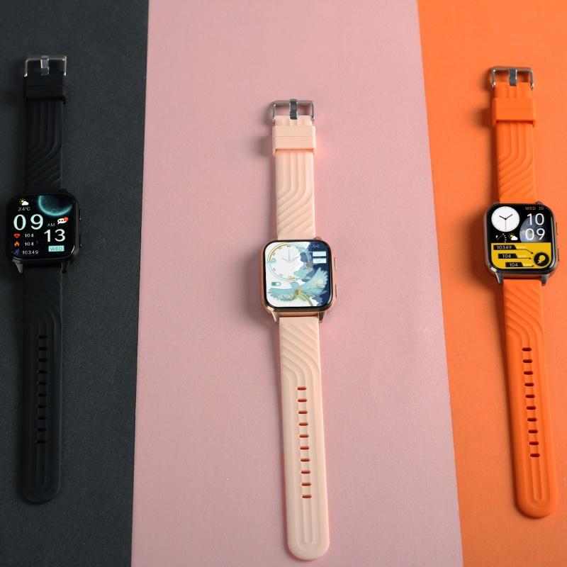 Rainbuvvy FW12 Smartwatch 1.85inch TFT 240x280 BT5.2 Bluetooth Call IP68 Waterproof Support Multiple Sports Modes 300mAh Long Standby