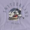 Disney Womens/Ladies Switzerland Mickey Mouse T-Shirt
