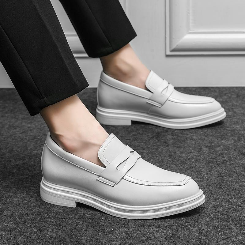 High Quality Men's Dress Shoes All-match Men's Loafers Men's Slip-On Fashion Casual Shoes Classic Men New Footwear for Wedding