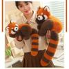 Raccoon Brown Plush Toys Animal Stuffed Dolls Cartoon Decoration Kids Gifts