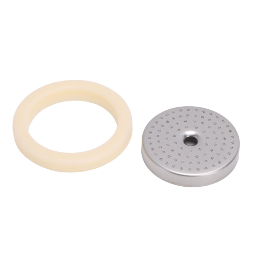 Shower Screen with Steam Fit for 450 500 Coffee Machine 54mm Stainless Steel Filter Shower Screen Silicone Steam