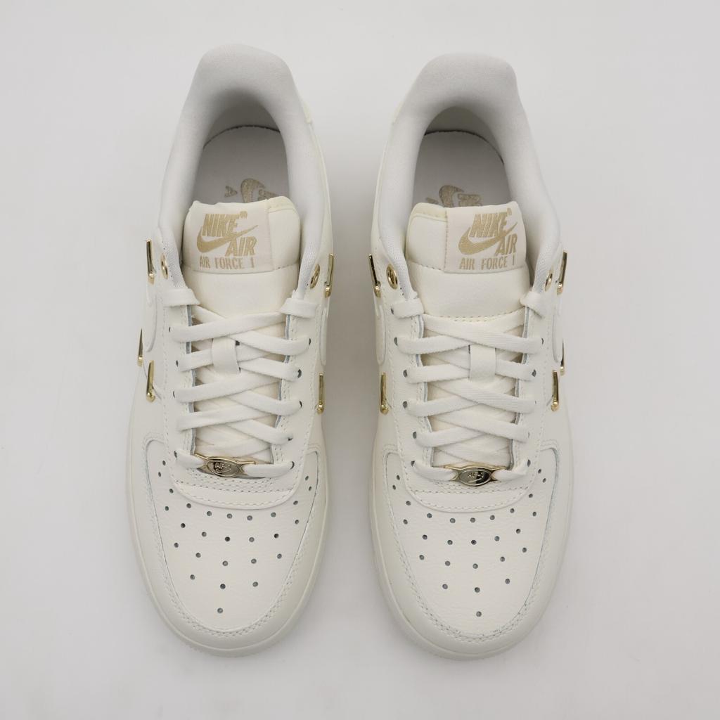 FV3654-111 Nike Women's Air Force 1 '07 LX Sail Metallic Gold (Women's)