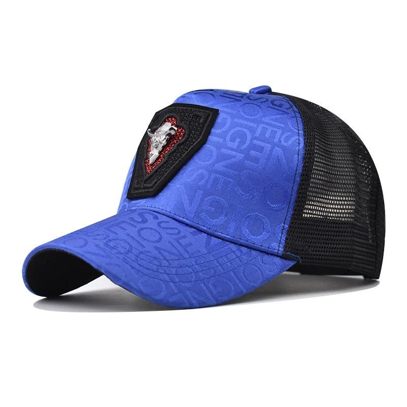 Personality Letter New Design Retro Mesh Baseball Cap for Men Women Autumn Summer Snapback Hat High Top Network Sun Hats Gorras