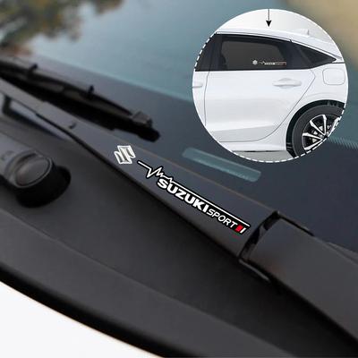 Auto-Emblem-Aufkleber Auto-Deko-Aufkleber Auto-Scheibenwischer-Aufkleber Für Suzuki Swift Vitara Baleno Jimny Samurai SX4 Ignis Alto Splash