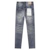 Purple Ripped Jeans - Men's Trendy Autumn Korean Style Trousers