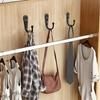 10 stycken retro vägghängande krokar, hängare, dörrar, väggmonterade köks- och badrumstillbehör