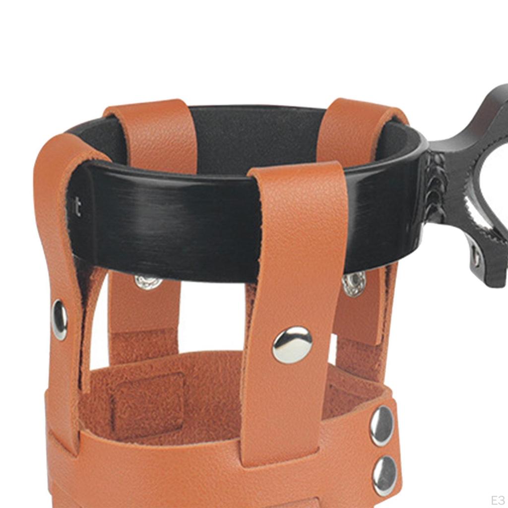Adjustable Bike Cup Holder Multipurpose Durable Vintage Organizer Rack Portable with Wrench for