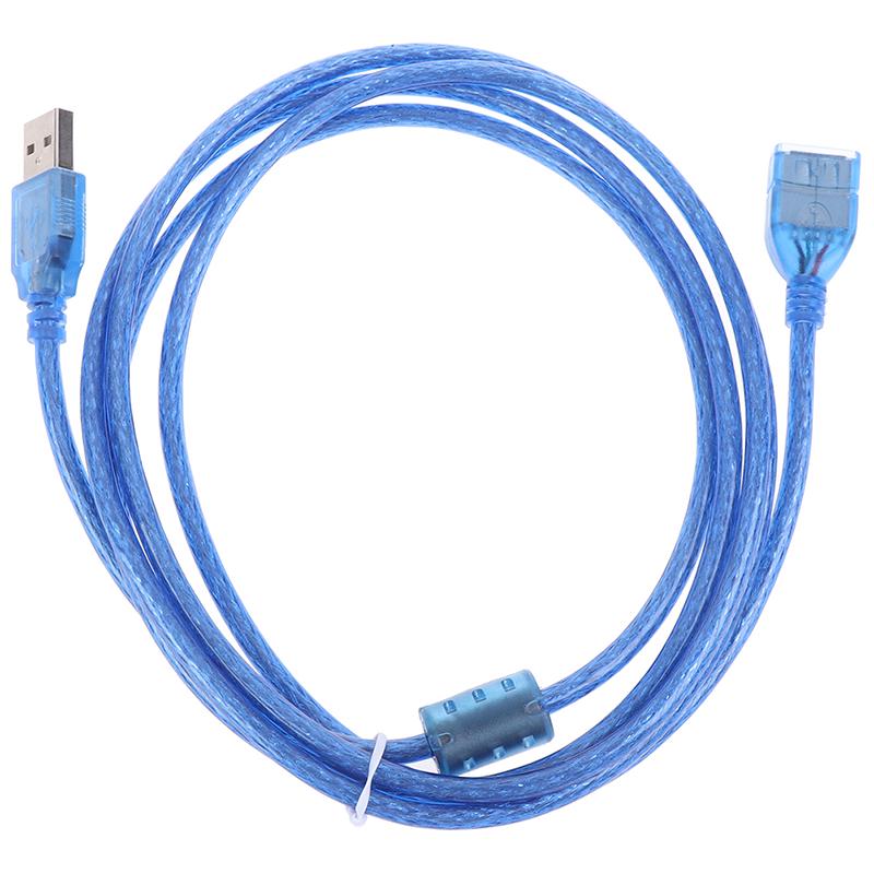 1Pc USB 2.0 Extension Extender Cable Male to Female Cord Adapter 0.3/0.5/1.5/2M