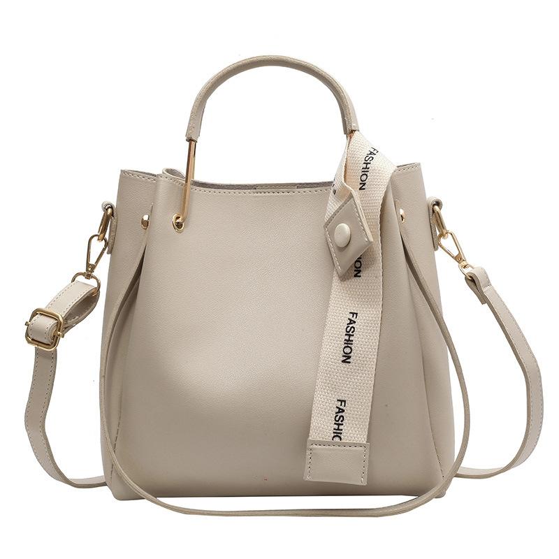 New Large-capacity Bag Women's Autumn and Winter New Shoulder Messenger Bag Texture Women's Child and Mother Portable Bucket Bag