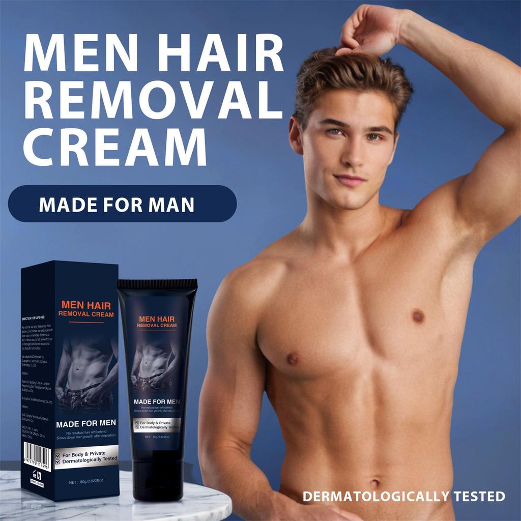 Haarentfernung Gesichtshaarentfernung für Frauen Körperhaarentfernung Enthaarungsmittel für Gesicht, Arme, Beine und Bikinizone Haarentfernungsbalsam Haarschaber 80g