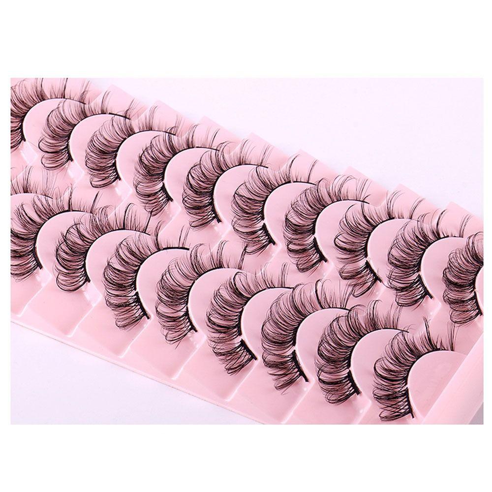 3D Eyelashes Natural Look lash clusters wispy Cluster Lashes Look Like Extensions Individual Lashes