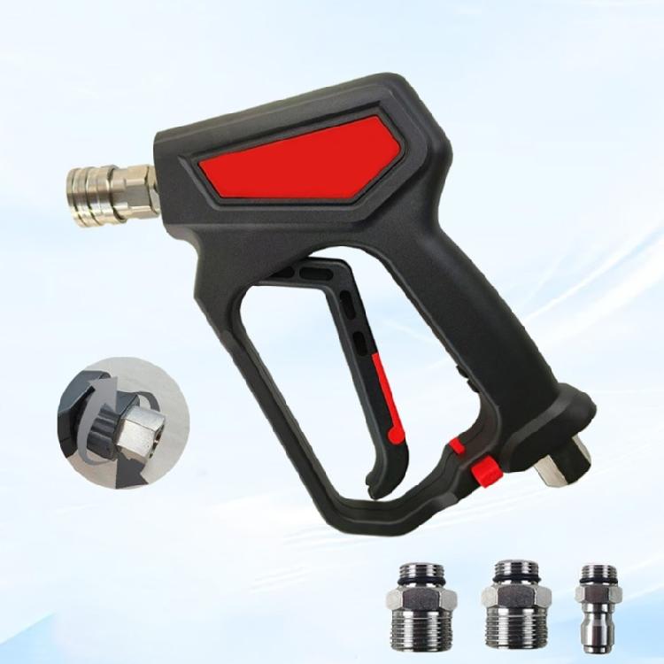 Quick Release Water Sprayers 3 Adapters Kits Copper Enhancing 10.5GPM High Pressure Washer Guns Car Washing Accessory