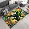 Hulk Comic Panels Floor Mat Perfect for Dormitory Study room Living Rooms Outdoor Anti-slip Rug Decorate Offices Birthday/Christmas Gift