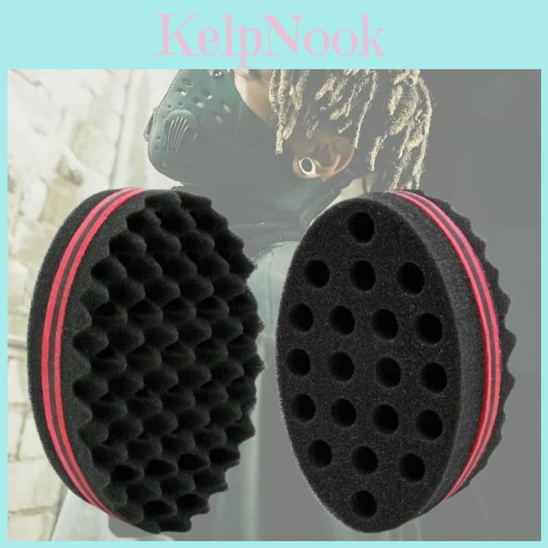 Professional-grade Oval Curling Sponge For Taming Afro Hair Multi-purpose