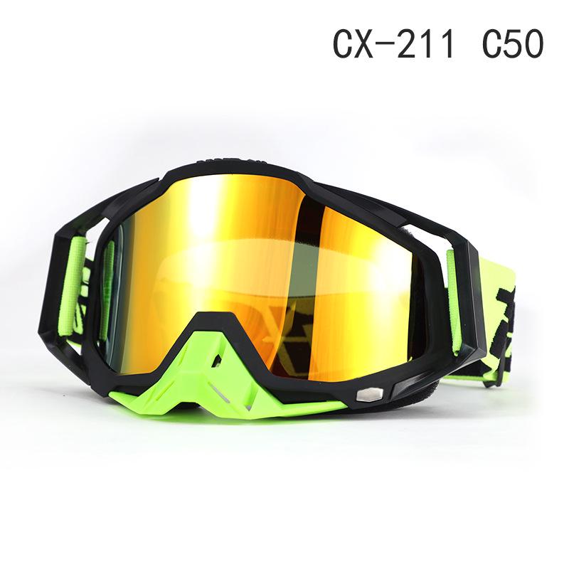 Gafas de Moto y Esquí a Prueba de Viento Transfronterizas: 100% Todoterreno, Equitación al Aire Libre y Protección para Descenso