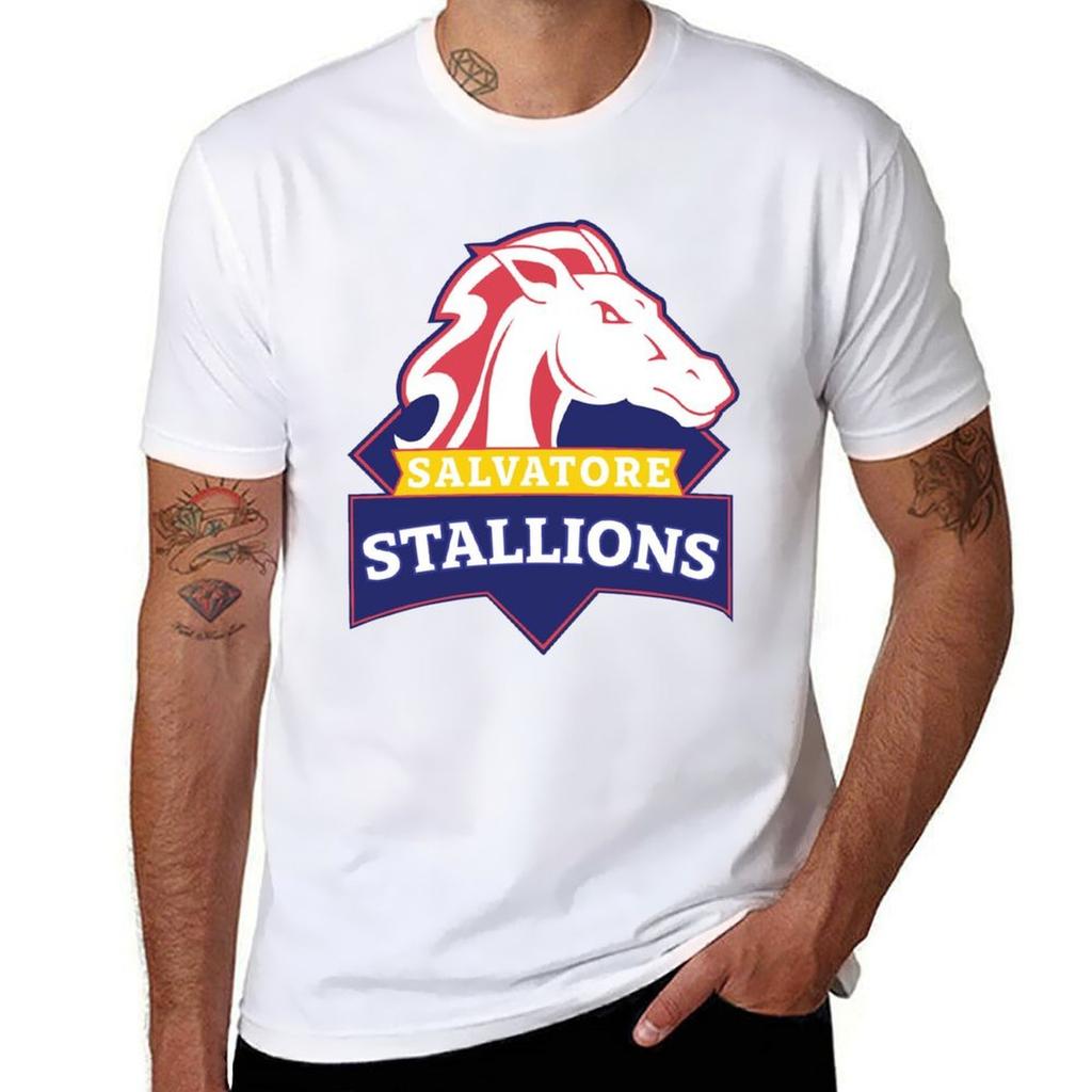Salvatore Stallions Legacies Tvd The Originals Tshirt Casual Loose Short Sleeve Tee For Unisex