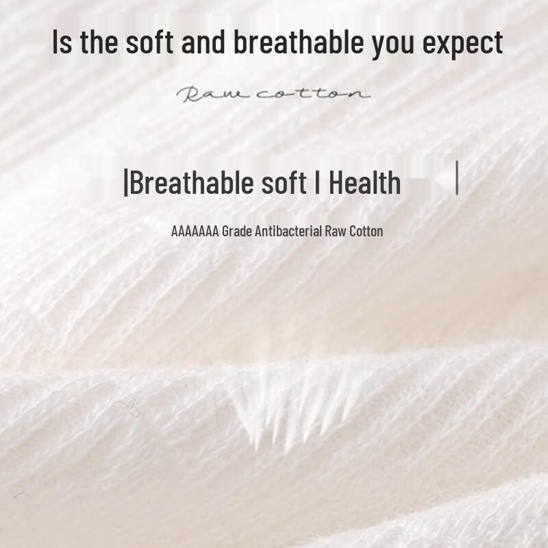 Langsha Women's High-Waist 7A Antibacterial Cotton Maternity Briefs