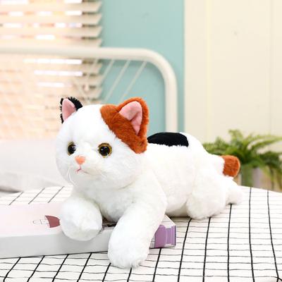 Cute Simulation Cat Doll Kitten Doll Comforting Children Sleeping Pillow Plush Toy Girl Doll