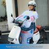 Paibei Electric Scooter Parent-Child Summer Sun/Rain Cover