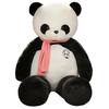 Panda Plush Scarf Toy Cartoon Stuffed Doll Decoration Kids Gift Cushion Back