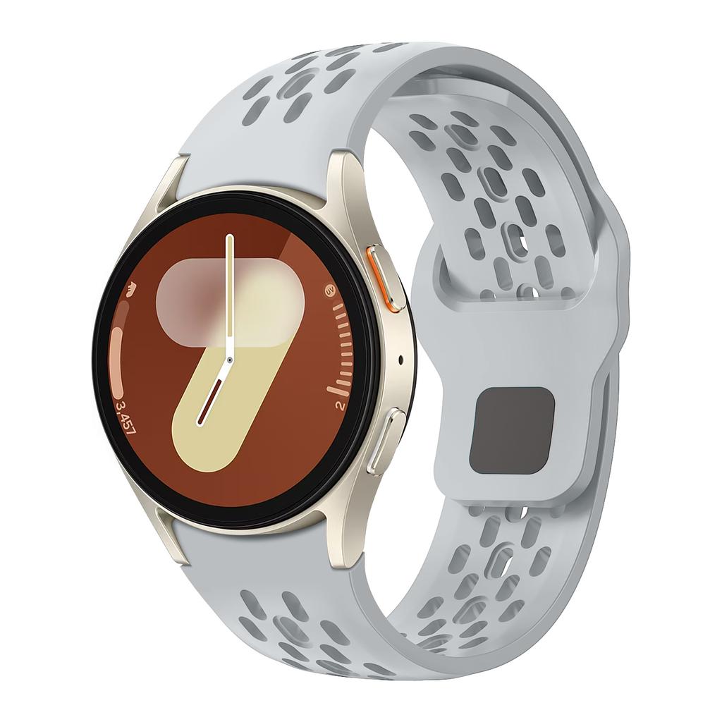 Dla Samsung Galaxy Watch 7 Pasek 4/5/6/FE/classic/Pro 44mm 40mm Sportowy pasek na nadgarstek Silikonowy correa Bransoleta Galaxy Watch 7 Pasek