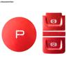Auto P Button Hand Brake Gear Key Shift Knob Sequ Decor Cover Trim Red Interior Accessories For Haval Dargo / H6  - 2024