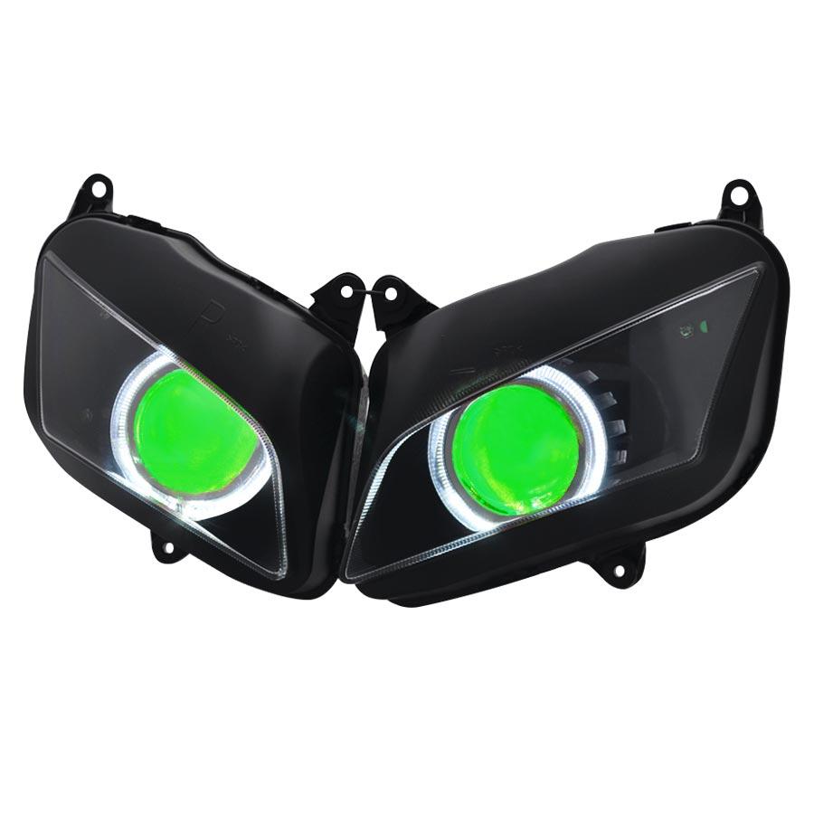Motorcycle Accessories Headlight LED Custom HID Headlamp Projector Bi-Xenon Headlight Assembly Fit For Honda CBR600RR 2007-2012
