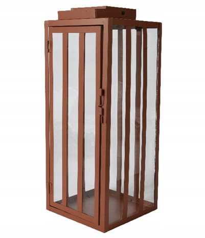 Decorative Metal Lantern, Elegant Lantern, 18x18x45cm