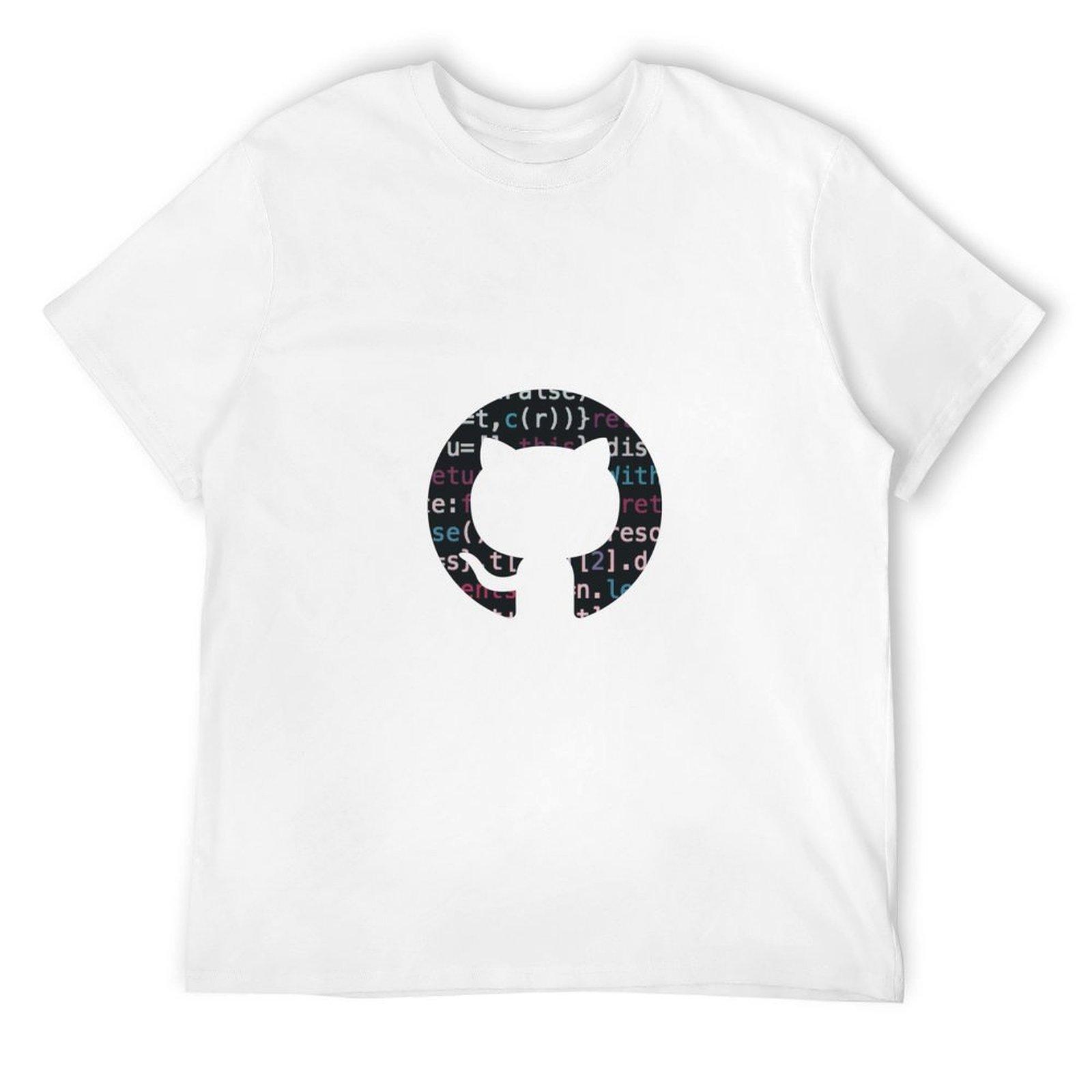 github программирование кодинг Футболка мальчики принт животные Мужская футболка мужская одежда толстовки, мужчины S